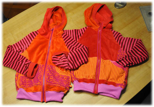 Eine kurze, knappe Frühlingsjacke