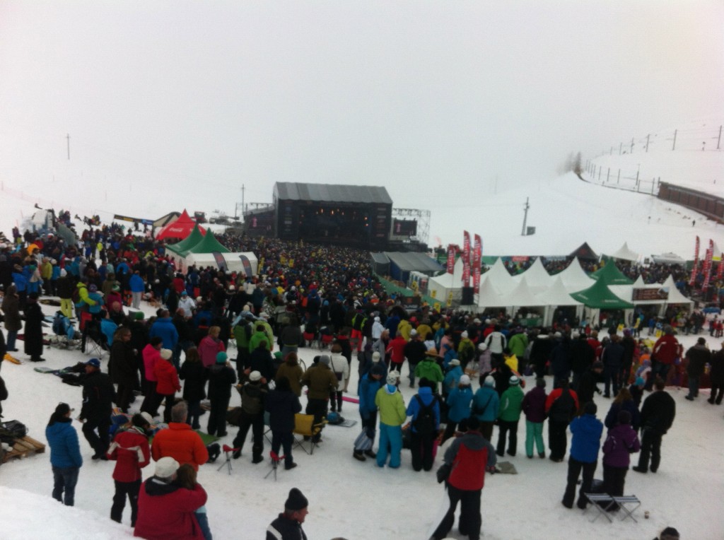 Freiluftbühne auf der Kleinen Scheidegg