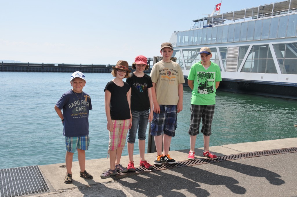 von links: Eric, Alison, AnnA, Fabian, Felix