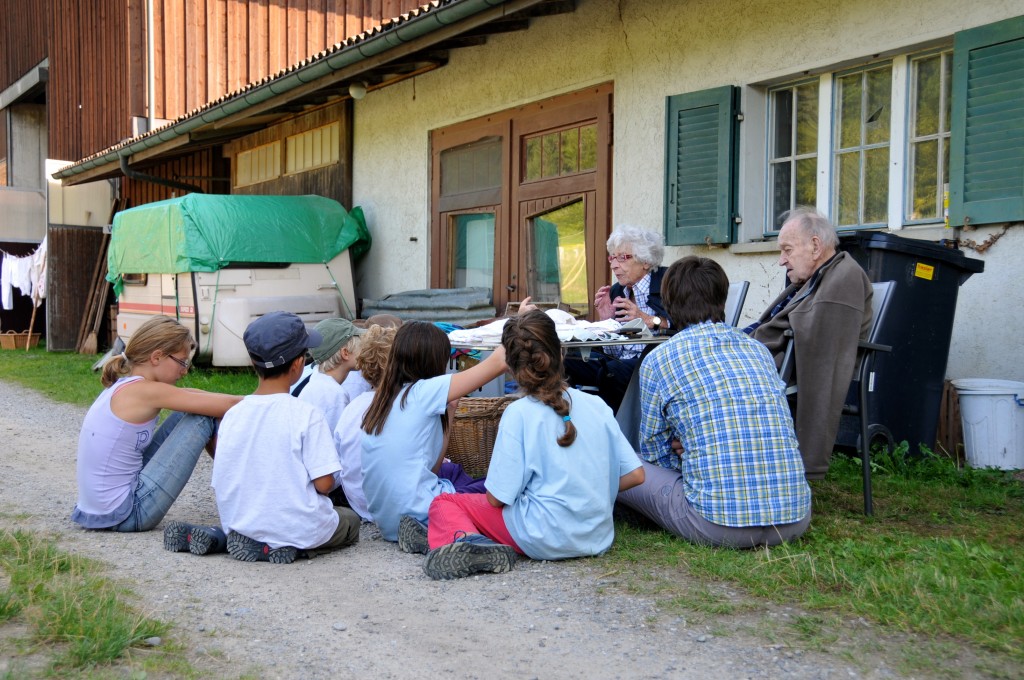 auch AnnA & Eric's Grosseltern waren da - sozusagen "Museumsstücke"