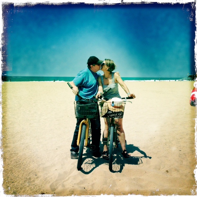 Venice Beach - bei strahlend blauem Himmel