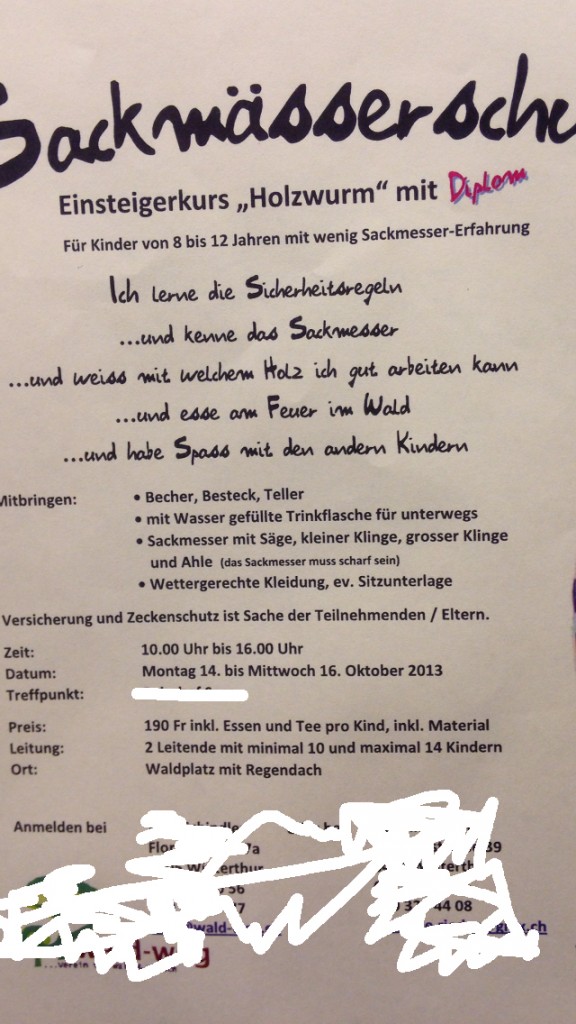 Sache giits, die giits gar nie!