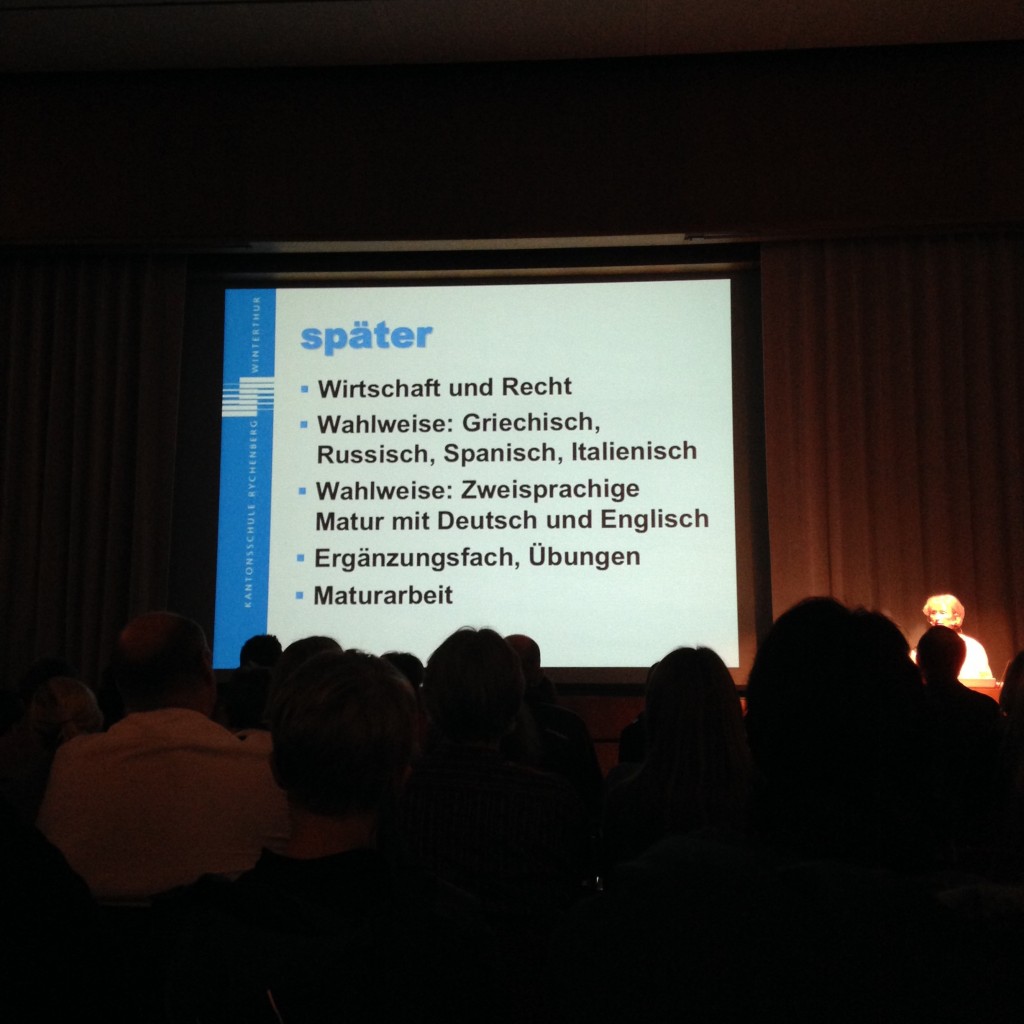 neue Fächer gäbe es da...