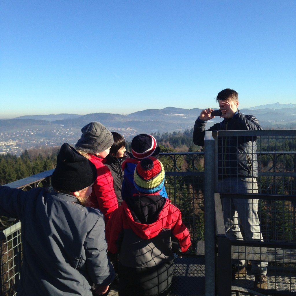 Hoch oben ist die Aussicht HAMMER!