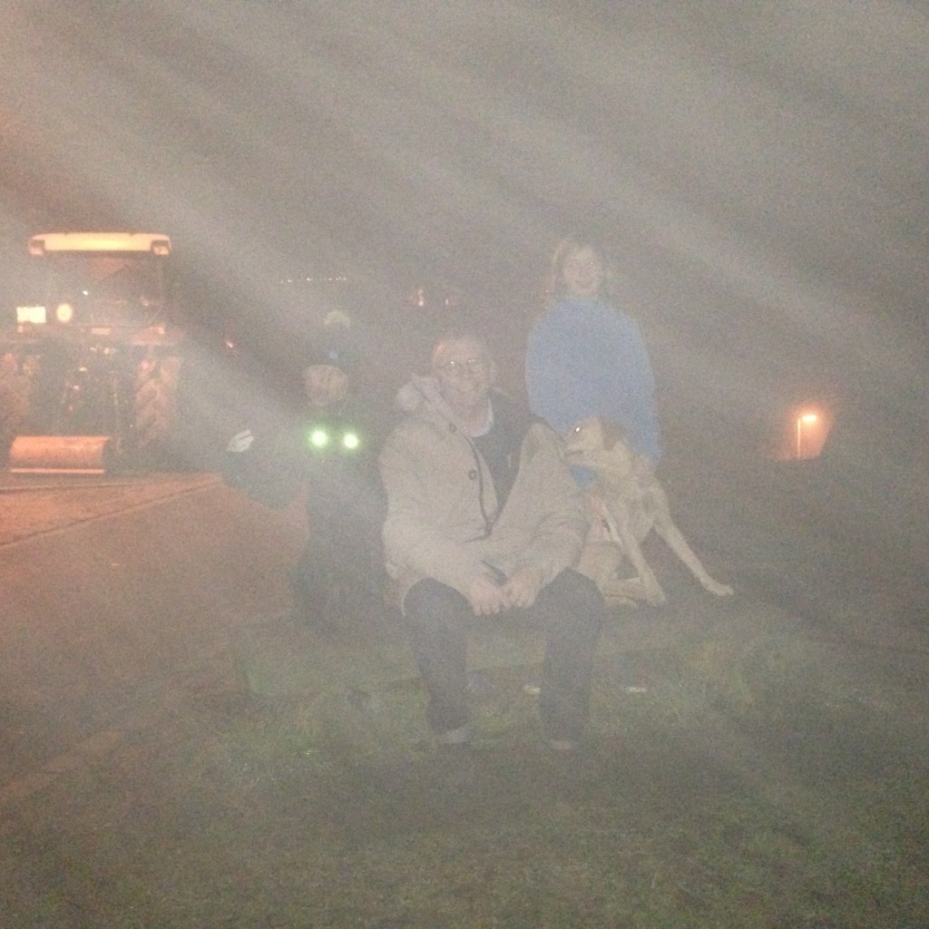 Bob, Koni, Elio und AnnA. Und kiloweise Nebel!