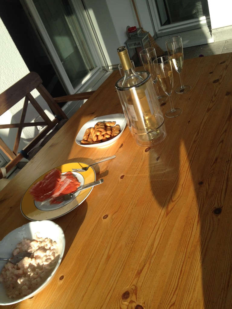 Apéro an der Sonne