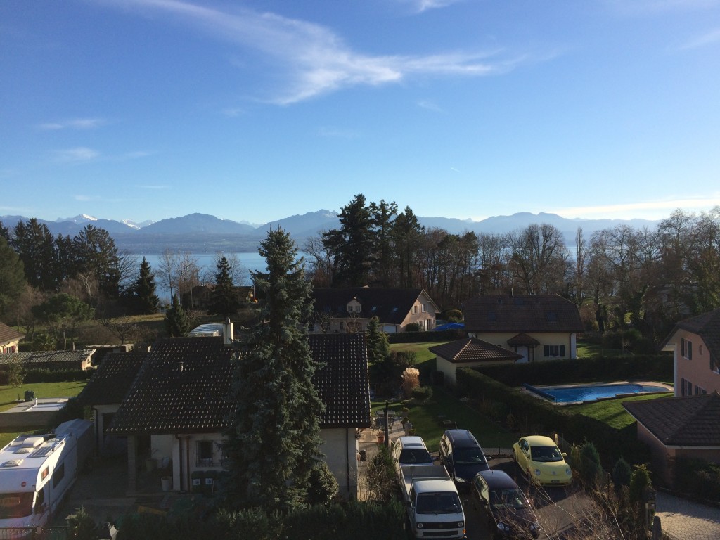 Blick in die - nicht verschneiten- Alpen