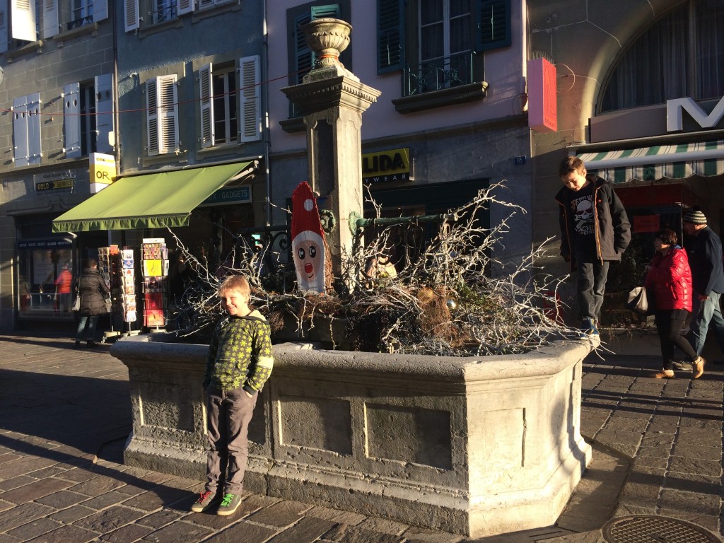 Morges - schön geschmückt