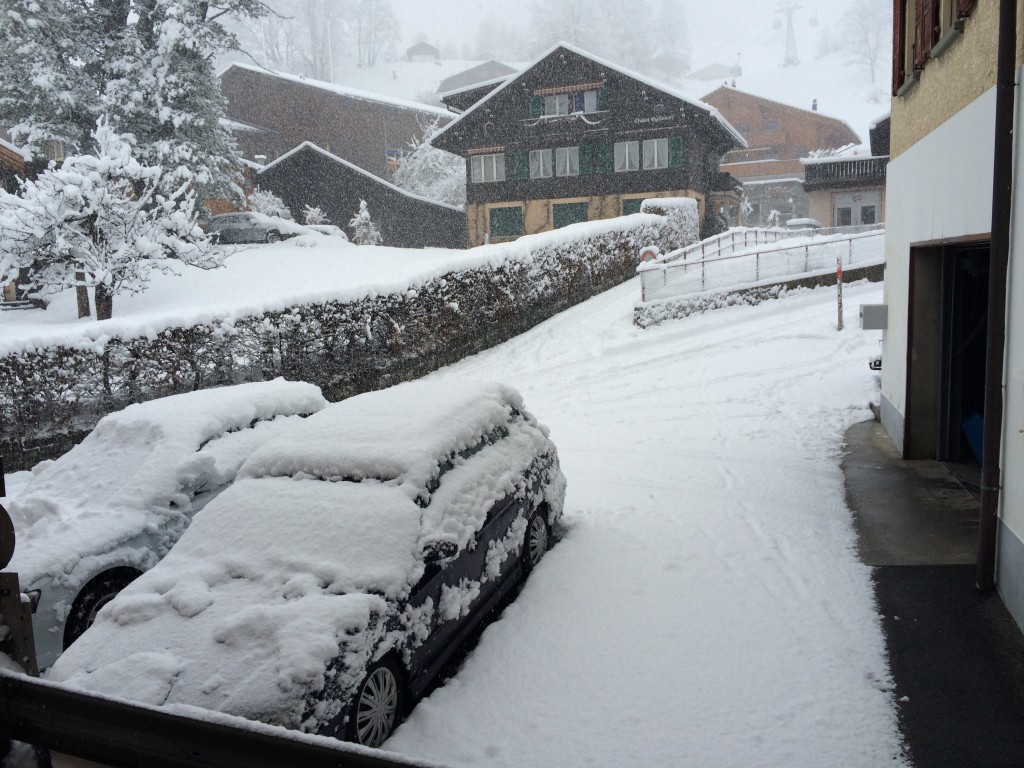 Endlich - es schneit!