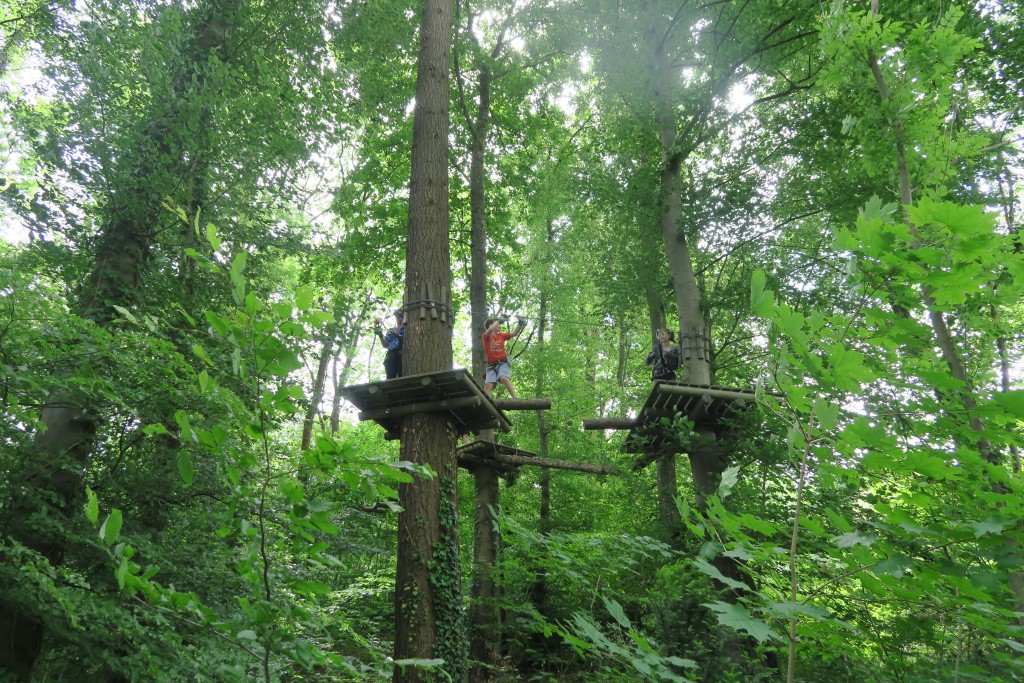 viel Grün um viele Leute!