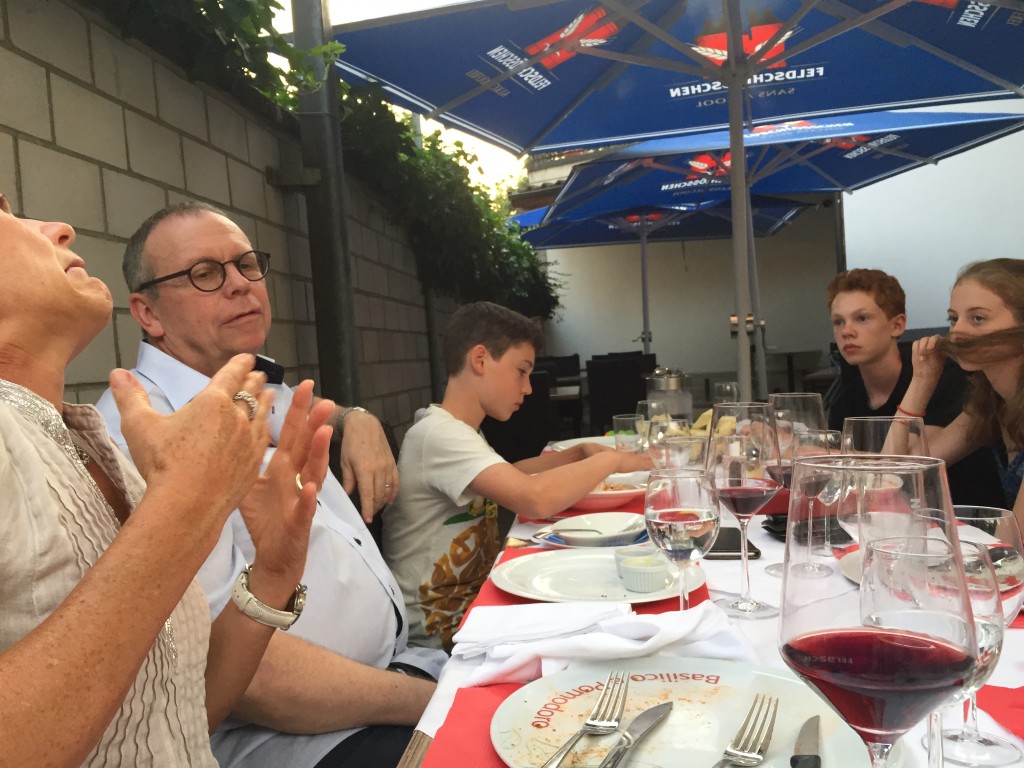 Eric, Florian, Koni und Susanne