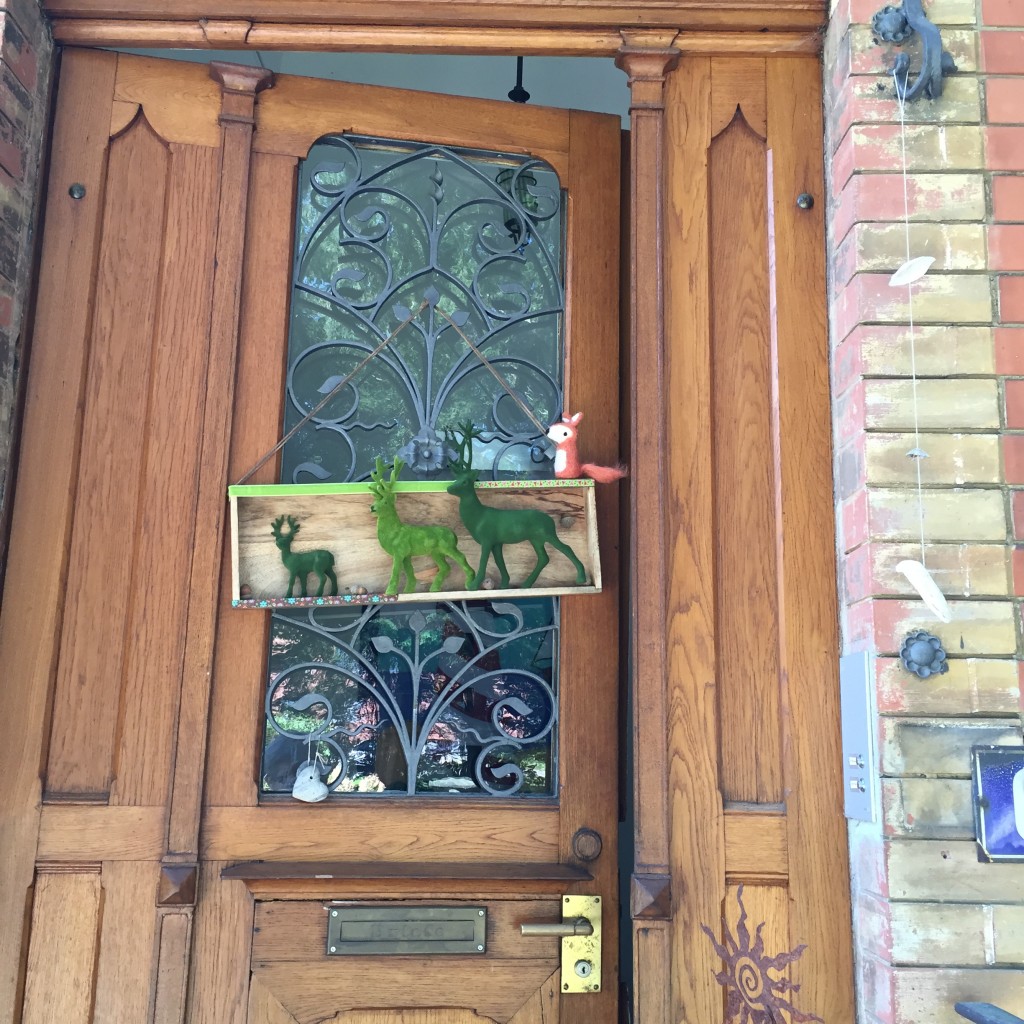 macht sich doch gut an der Haustüre!