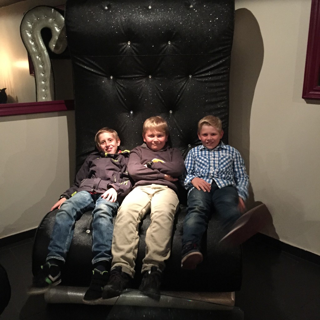 Tobias, Eric und Simon