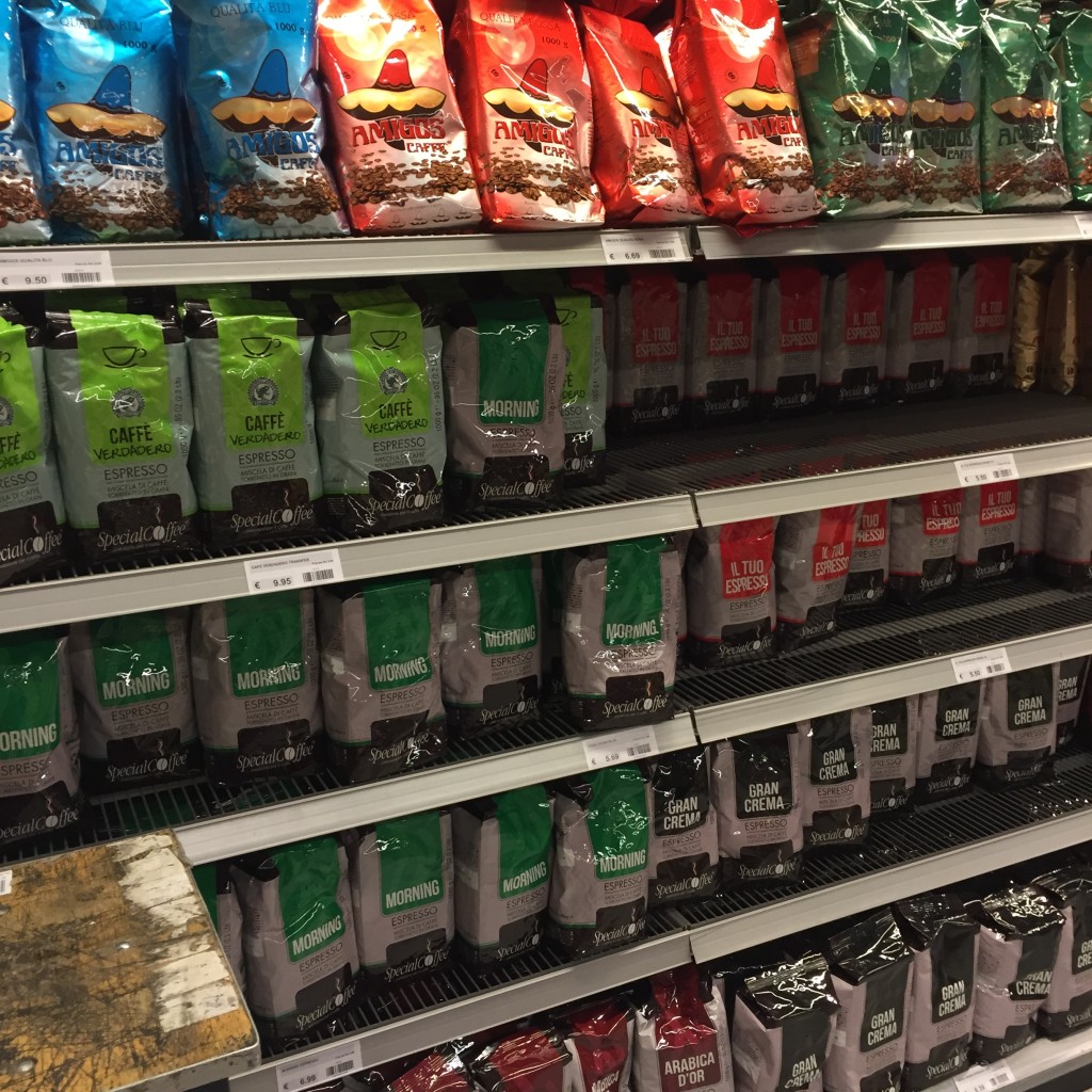 Kaffee soweit das Auge reicht