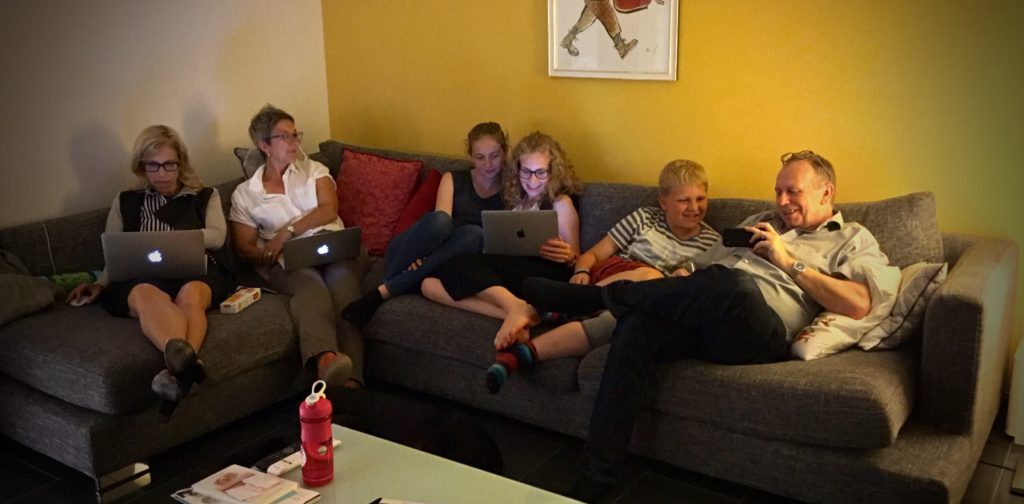 Sonja, Tina, AnnA, Alison, Eric, Koni