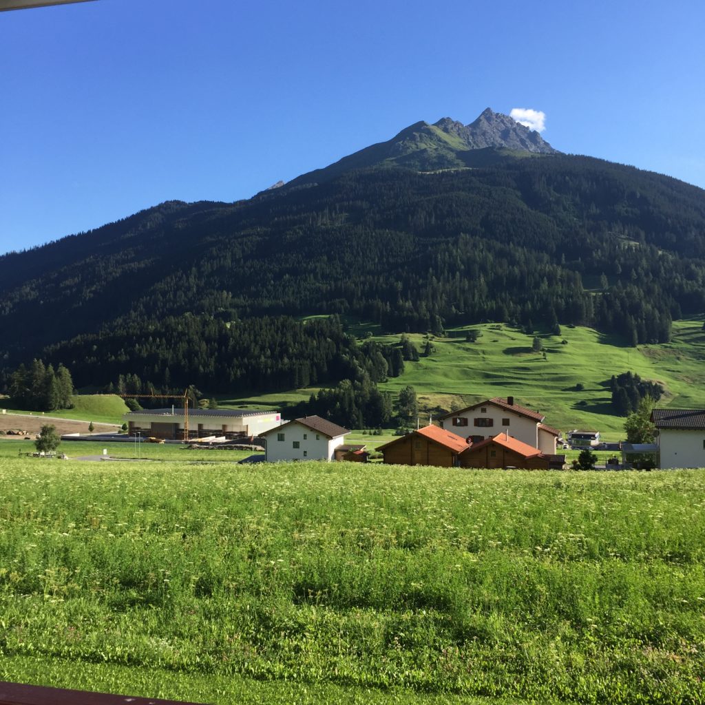 wunderbare Aussicht zum Apéro