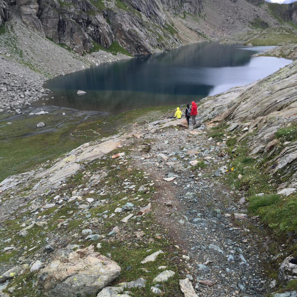 erster Teil des Abstiegs geschafft