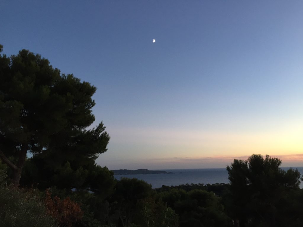 Aussicht am Abend - grandios